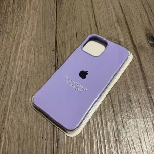 Carcasa Iphone 13 Pro Max Silicon Case Lila