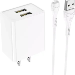 Cargador De Celular Y Tablet Micro Usb V8 Ontec De 3 Amperes Y 15w
